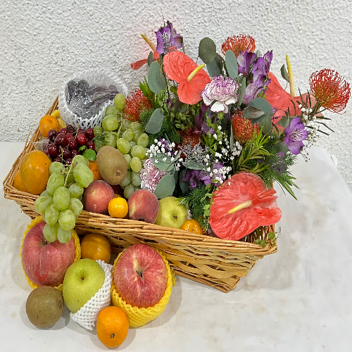 Floral_Fruits Basket