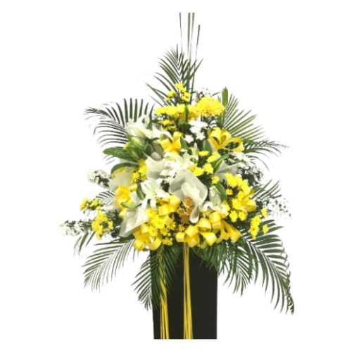 Tall standing Wreath 6